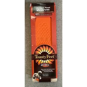 NWT Toasty Feet Warm Insole Men’s 8-13